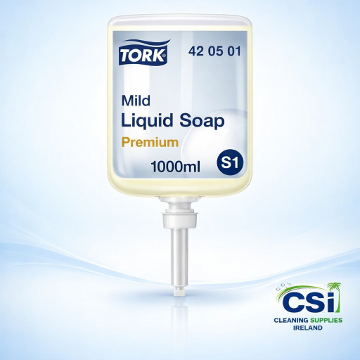 Tork S1 Mildly Scented Liquid Hand Soap 1L Cartridge for S1 Dispenser System