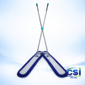 V-Sweeper Scissor Mop - Complete Dust Control System