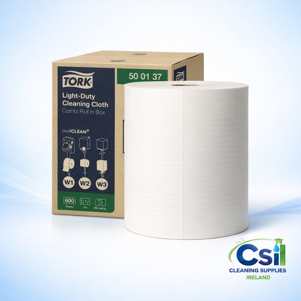 W1 Heavy-Duty Cleaning Cloth TORQ Wiper 530137 Industrial Low Lint Wiper Roll