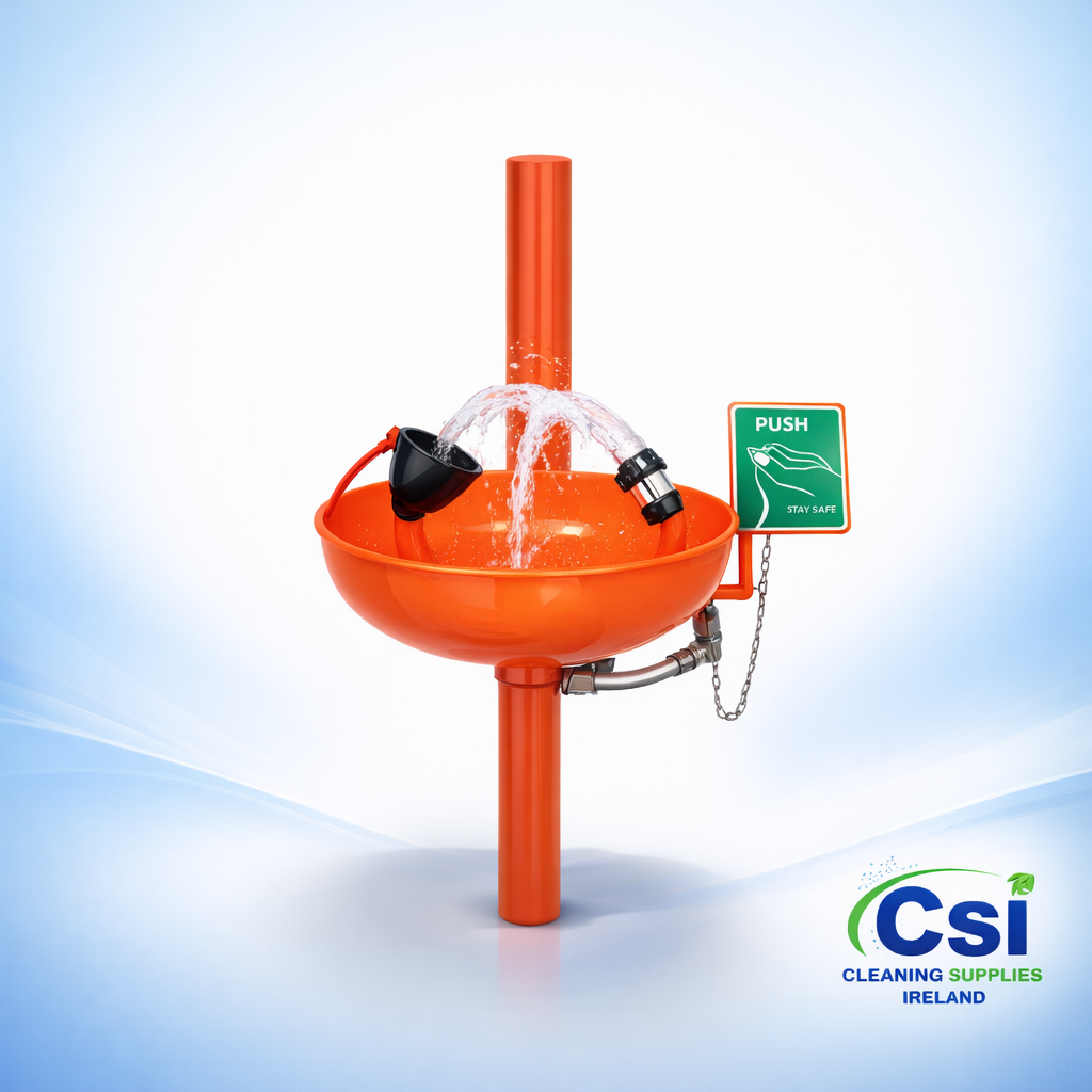 Wall Mounted Emergency Eye Wash Station with 2 Bottles and Bandages