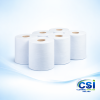 White 2-Ply Embossed Centrefeed Wiper Rolls for Kitchens and General Cleaning