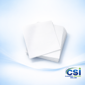 Bulk Case of 2000 White 2-Ply Napkins 40cm with 1/8 Rectangular Fold