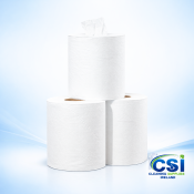 White 2-Ply 160m Roller Towel for Automatic Hand Towel Dispensers