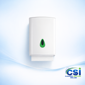 White Z Fold Hand Towel Dispenser